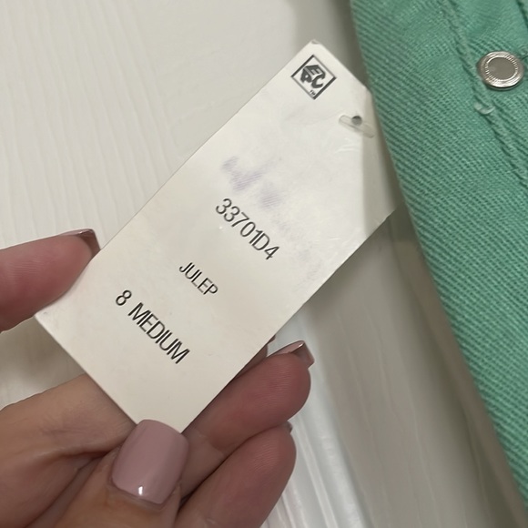 Lee 8 capri seafoam green with stretch - Picture 4 of 7